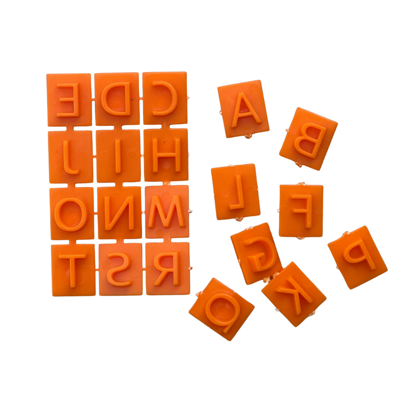 Stone Stamps - Cement Stamps - Alpha-Numeric Stamps - Reusable Stamps