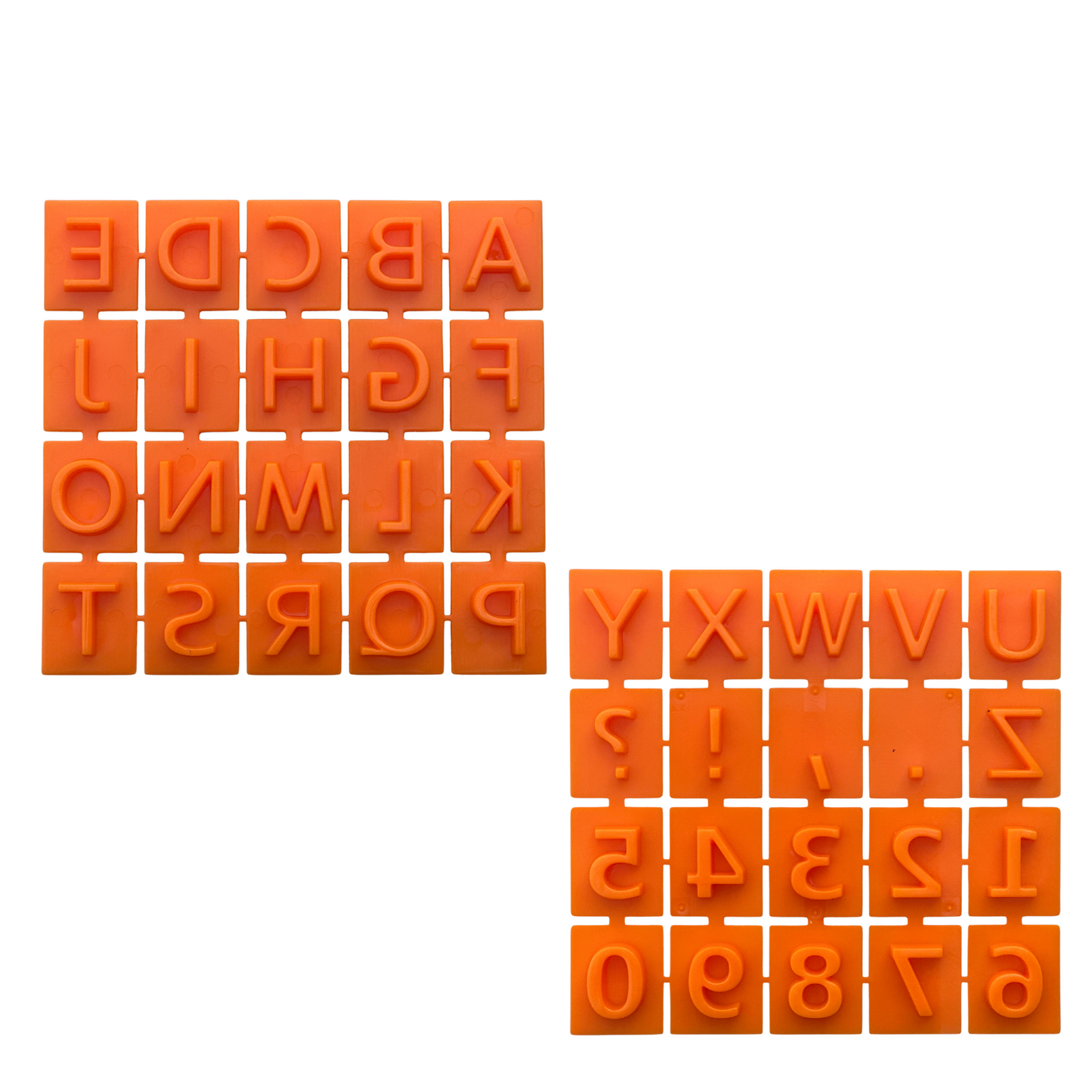 Stone Stamps - Cement Stamps - Alpha-Numeric Stamps - Reusable Stamps