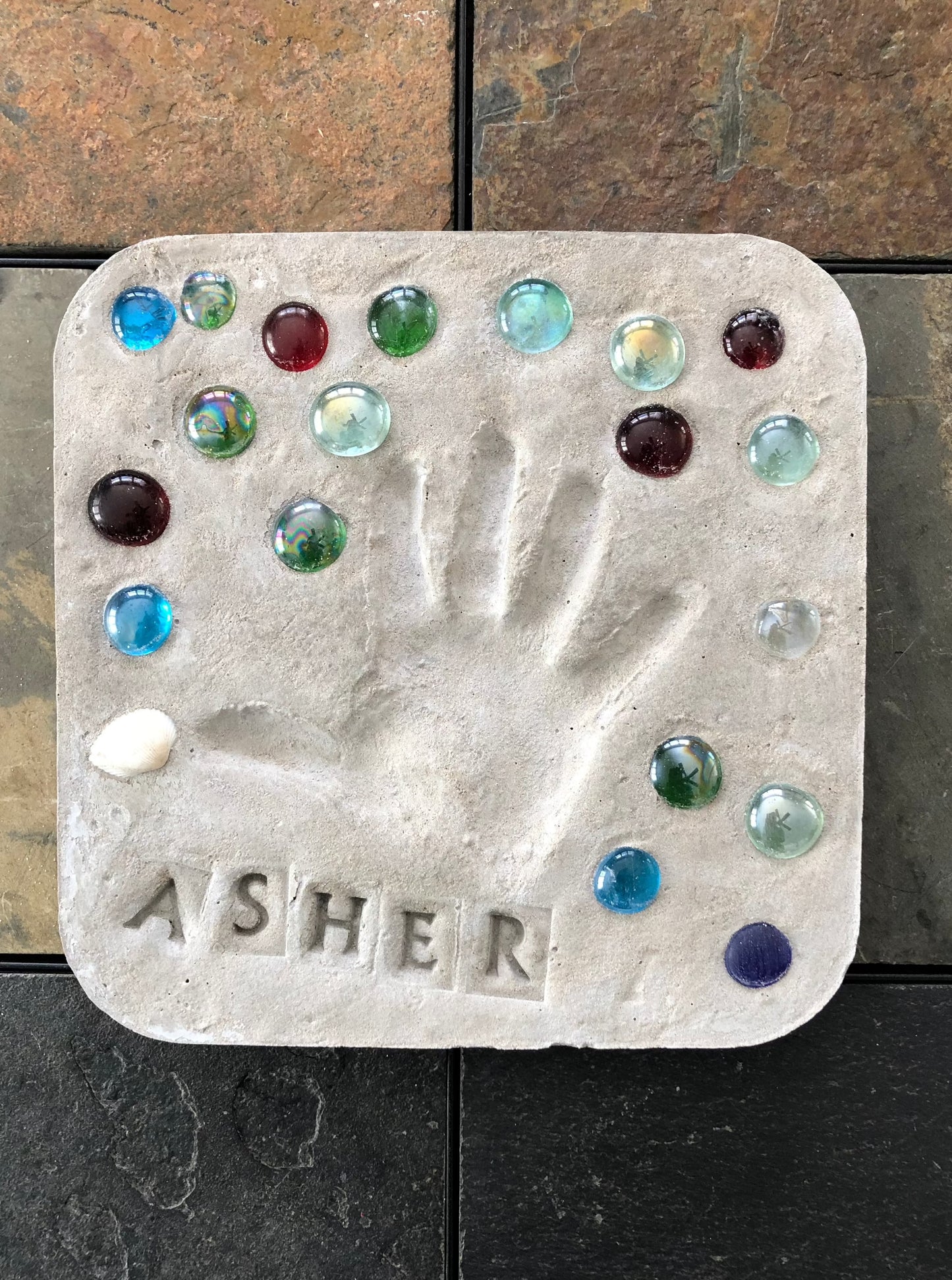 Square stepping stone