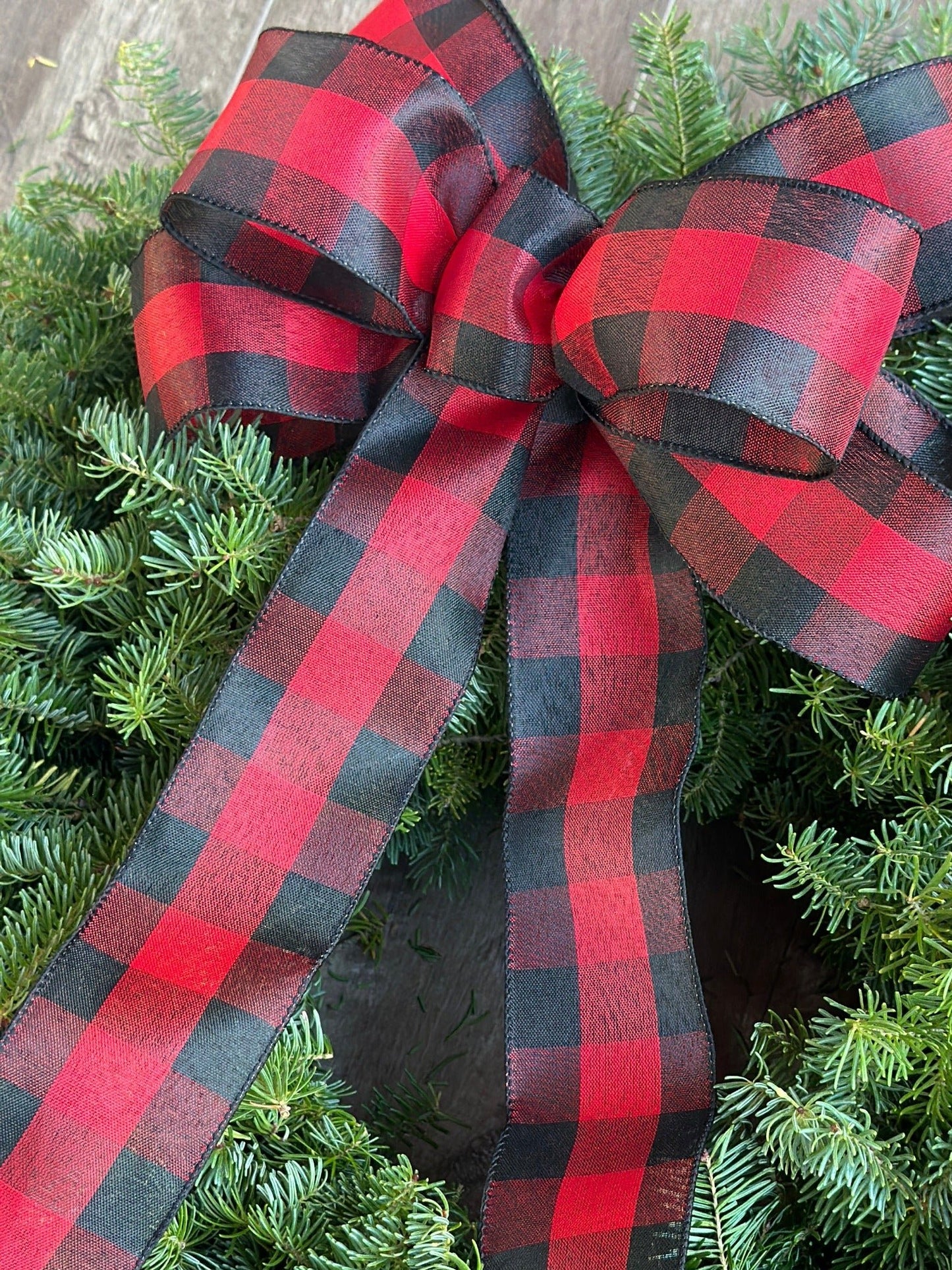 The Buffalo Plaid Wreath