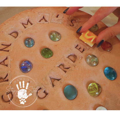 Stone Stamps - Cement Stamps - Alpha-Numeric Stamps - Reusable Stamps