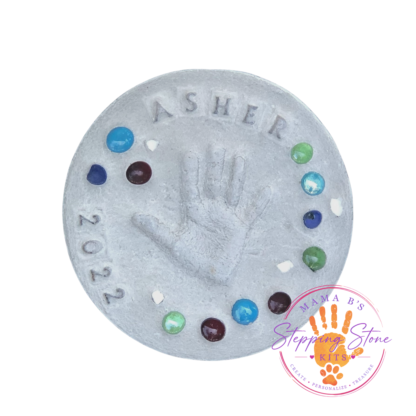 Stone Stamps - Cement Stamps - Alpha-Numeric Stamps - Reusable Stamps