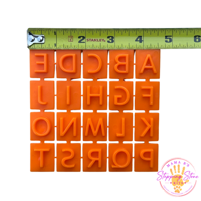 Stone Stamps - Cement Stamps - Alpha-Numeric Stamps - Reusable Stamps