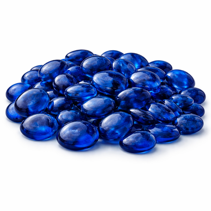 Premium Decorative Glass Gems for Crafts and Decor – Multiple Colors & Sizes (1 -5 lb)