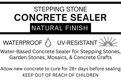 Stepping Stone Concrete Sealer | Protect Handprint & Mosaic Stones