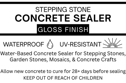 Stepping Stone Concrete Sealer | Protect Handprint & Mosaic Stones